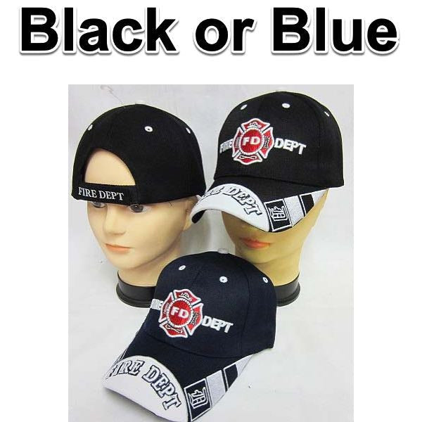 Fire Hat Color Fire Department Hat (2 colors) – SkullJewellery