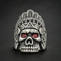 Indian Chief Ring  w/Red Eyes (#R0926) - Only 2 Left