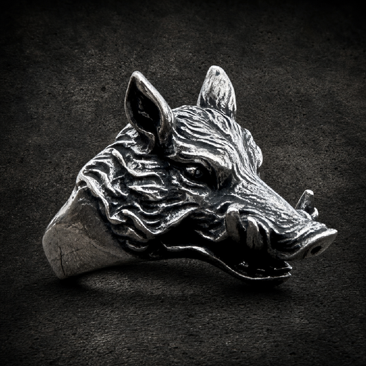 Boss H.O.G. Ring - 316L stainless steel unisex jewelry (687SJ07)