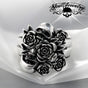 Skull & Roses Ring (#w033)