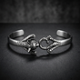 The Nine Lives Bandit Cat Bangle (#B0042)