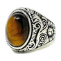 Cat's Eye Stainless Steel Ring (#728catseye)