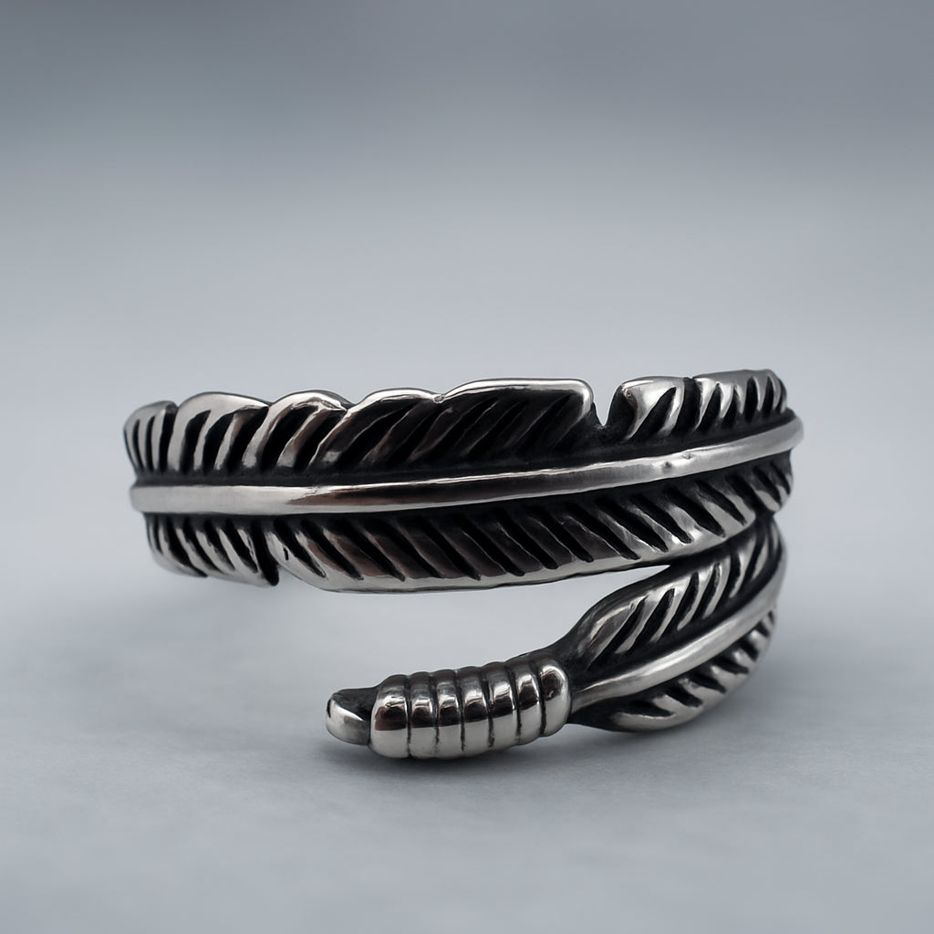 Winged Embrace Band (#R0212) - alternate view
