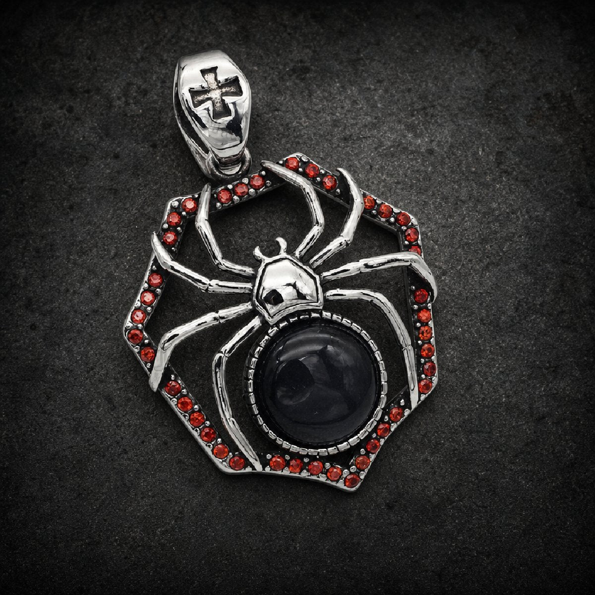 Black Widow Pendant (#P121_)