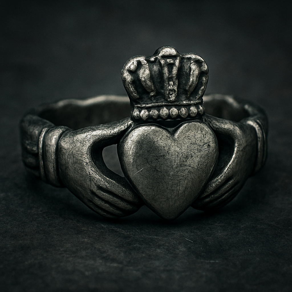 Queen's Claddagh (#R0066) - alternate view
