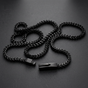 Darkened Franco Link Necklace (#N310)