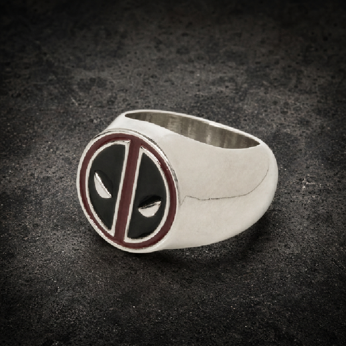 Deadpool Ring - 316L stainless steel unisex jewelry (R0745_SIZE08)