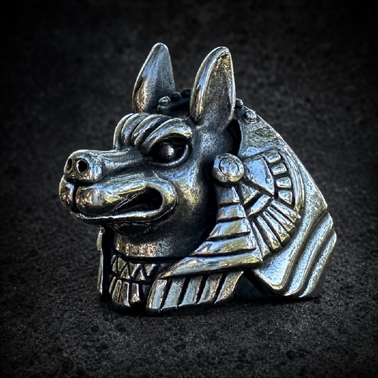 Death’s Watchdog Ring - 316L stainless steel unisex jewelry (R0859)