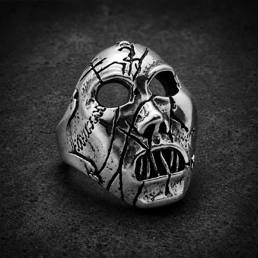 DER EISENMAUL Outcast II of IV — DEATHMASK LEGION: OUTCASTS - ring 316L stainless steel unisex jewelry (R0847)