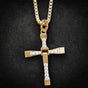 Dominic's Legacy Cross — Gold-Tone Cross Pendant (#P915)