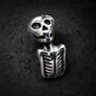 Double Skeleton Skull Ring (#R0552)