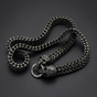 Gunmetal Double Skull Shadow 24" Chain (#N302)