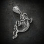 Dragonscale Ascent — Koi Pendant (#P902)