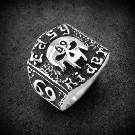 Easy Rider - 69 Ring - 316L stainless steel unisex jewelry (R0622)