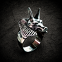 Egyptian 'Anubis' Canine/Wolf Ring (#R0820)