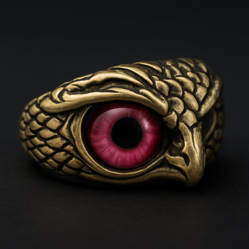 Vengeful Watcher Band showcasing intricate dragon-inspired engravings on 316L surgical-grade stainless steel.