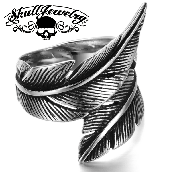 anillo de plumas indio