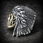 Fight to the Death - Native American Ring (#R0486)