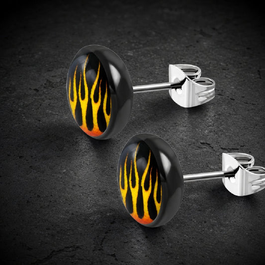 The Flame Earrings (#c057)
