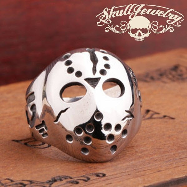 friday the 13th stainless steel ring