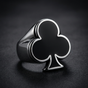 Midnight Clover Ring (#R0175)