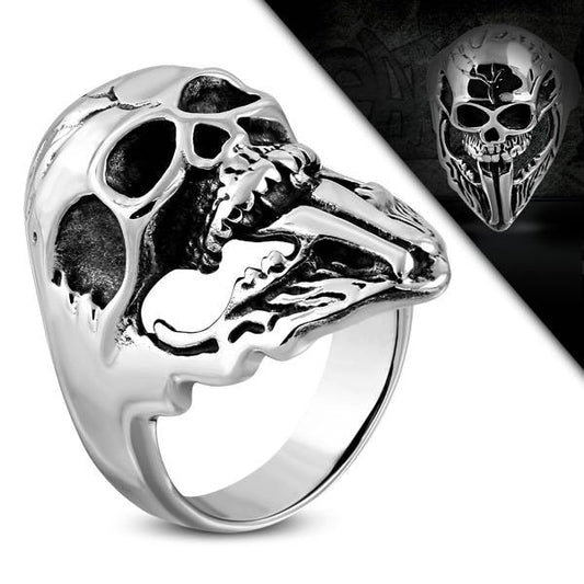 gene simmons skull ring