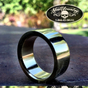 Solid Gold-Tone Band Ring (c013)