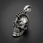 Steampunk Sentinel Skull Pendant (#p816)