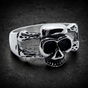 Grave Digger - Skull & Bones Ring (#R0666)