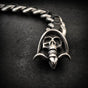 Grim Reaper - Leather & Steel Bracelet (#B0061)