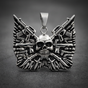 Tempered Skull Arms™ Pendant (#P851)