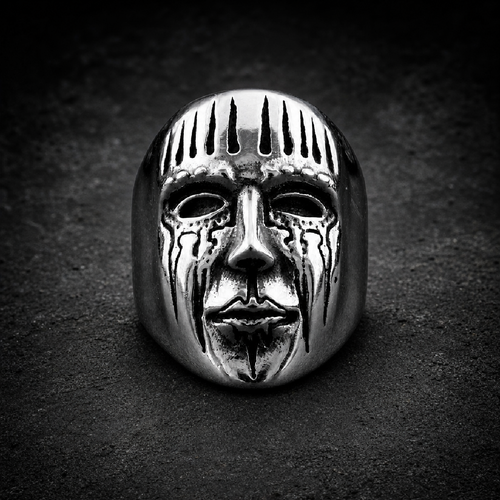 GRIMMWACHT Remnant I of II — DEATHMASK LEGION: THE REMNANTS - ring 316L stainless steel unisex jewelry (R0850)