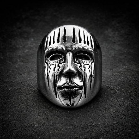 GRIMMWACHT Remnant I of II — DEATHMASK LEGION: THE REMNANTS - ring 316L stainless steel unisex jewelry (R0850)