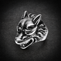 Grinning Werewolf Ring - (4031)