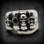 Grip of Steel - Stainless Steel Fist Ring (#R0592)
