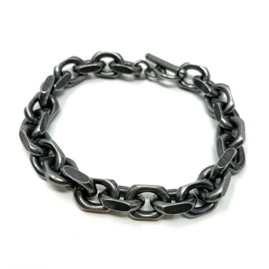 gun metal 9" bracelet