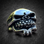 Happy Jack - SIZE #10 Tribal Skull Ring (#R0374)
