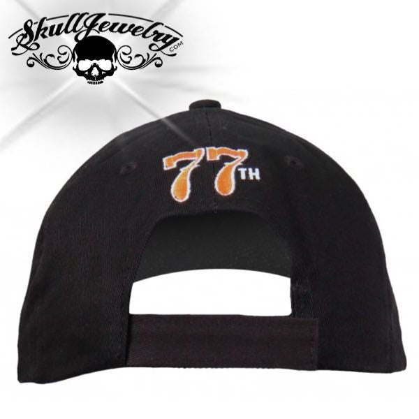 hat014 - Official 2017 Sturgis Motorcycle Rally Logo Ball Cap - rear