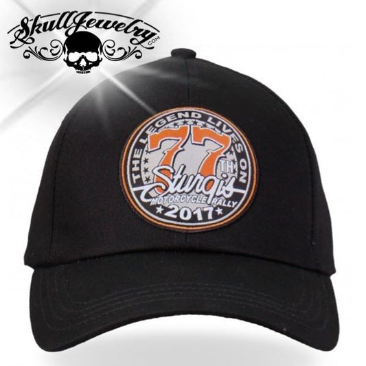 Official 2017 Sturgis Motorcycle Rally Logo Ball Cap