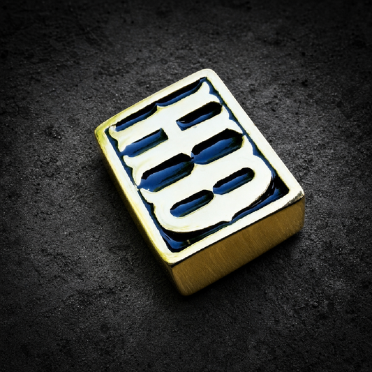 HD - Gold Tone Ring - 316L stainless steel unisex jewelry (R0705)