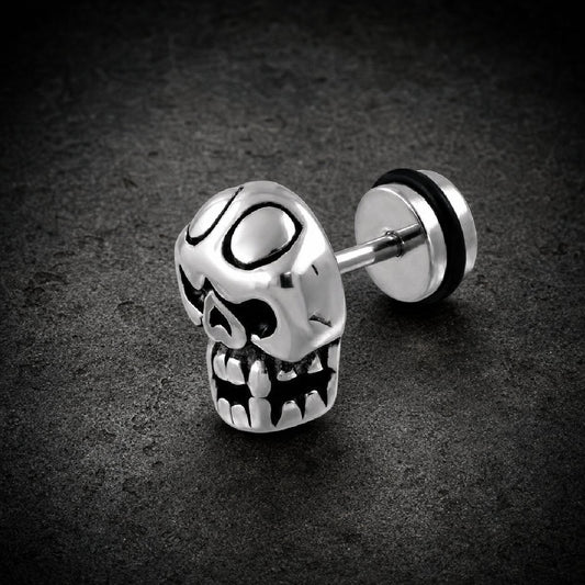 Hellboy Skull Earrings (c330)