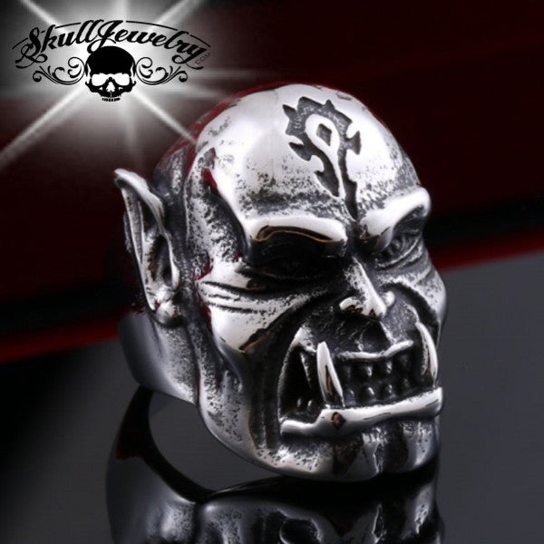 'HellScream' Skull Ring