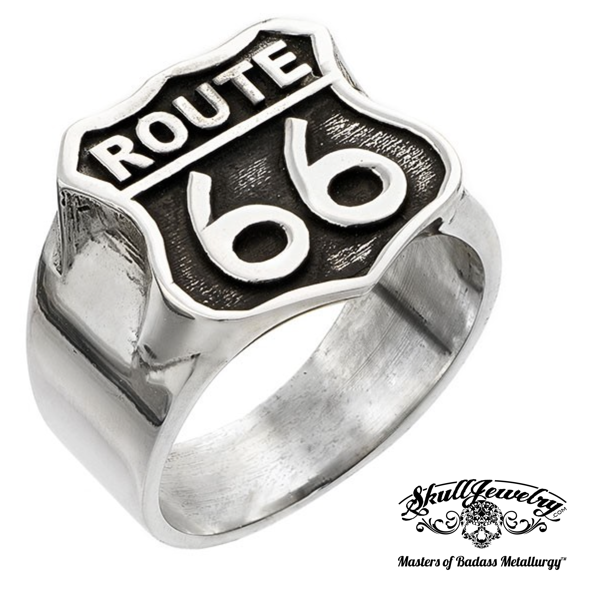 Historic 'Get Your Kicks' on Route 66 Ring (#566)