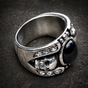 Hollywood Nights - Skull Ring (#R0559)