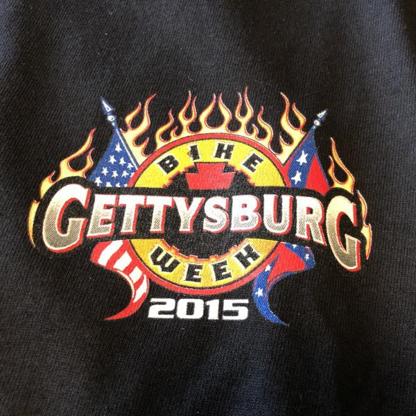 4XL - 2015 Gettysburg Bike Week T- Shirt