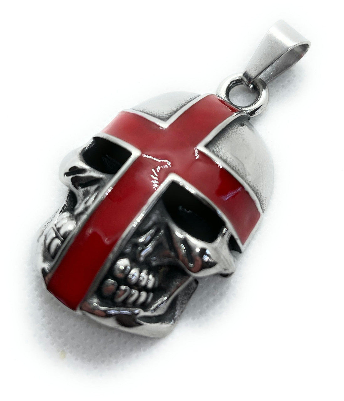 skull knoghts templar pendant