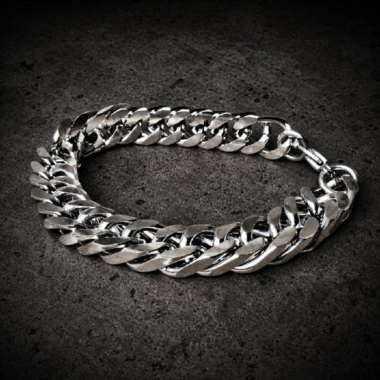 Iron Chain Breaker — Heavy Curb 9" Bracelet · 62 grams