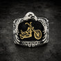 Iron Hog — Eagle Biker Ring (#R0880)