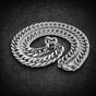 Iron Serpent — 28" Heavy Curb Chain Necklace · 243 grams (#N349)