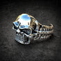 Boogie With Stu - Big, Bold & Heavy Skull Bangle Bracelet · 107 grams (#B0115)